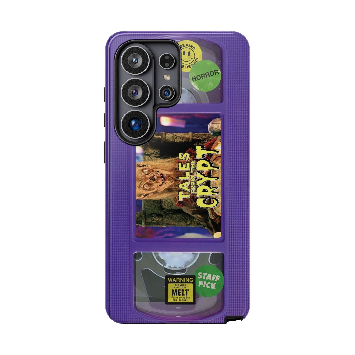 Tales Purple Edition Impact Resistant VHS Phone Case