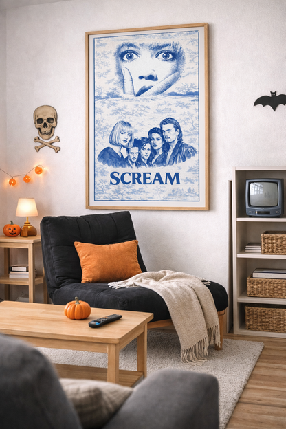 Scream Toile Matte Print