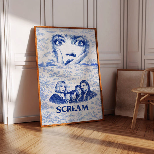 Scream Toile Matte Print