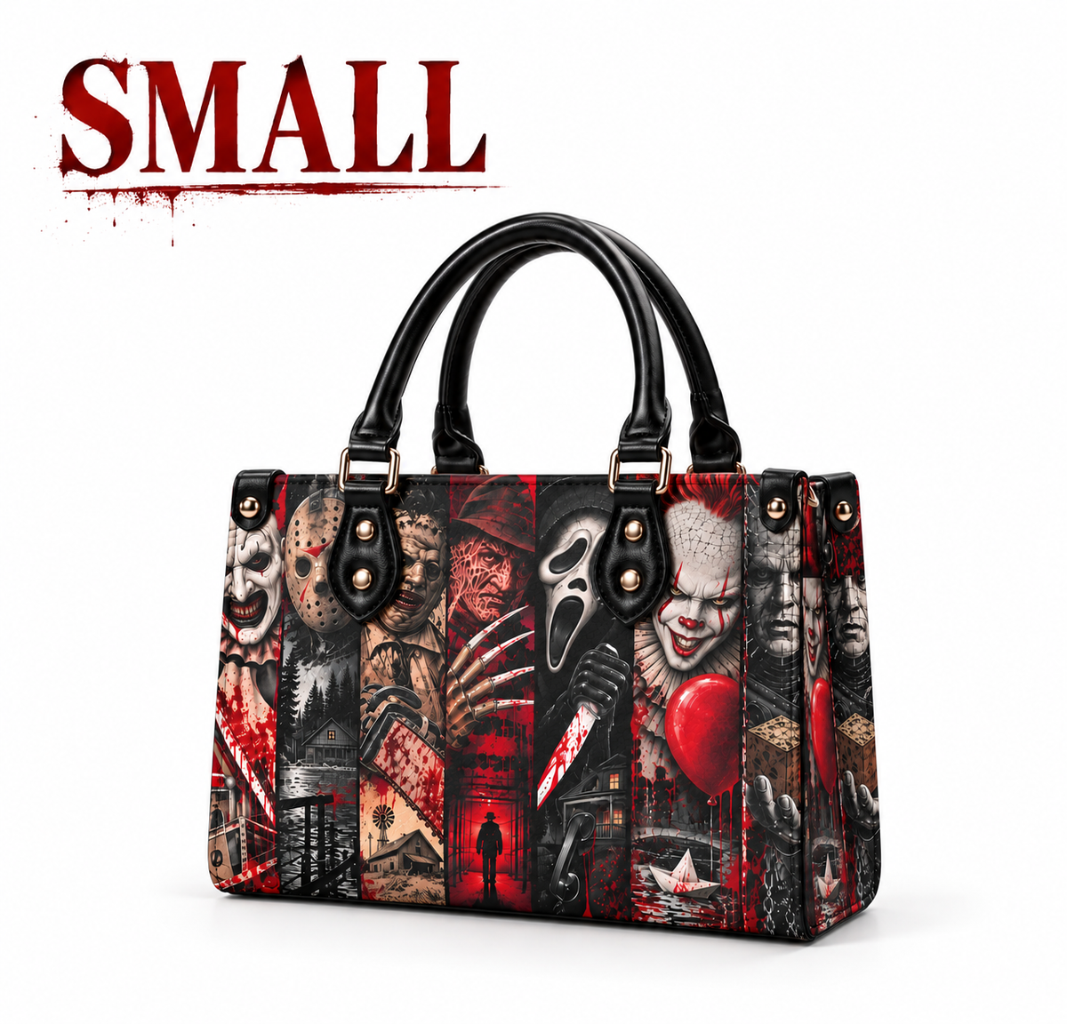 Classic Slasher Collage Handbag