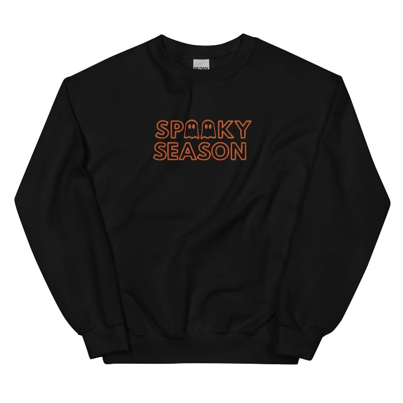 Spooky Season Embroidered Sweatshirt