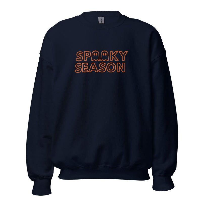 Spooky Season Embroidered Sweatshirt