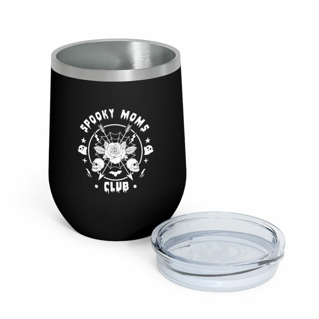 Spooky Moms Club 12oz Insulated Wine Tumbler