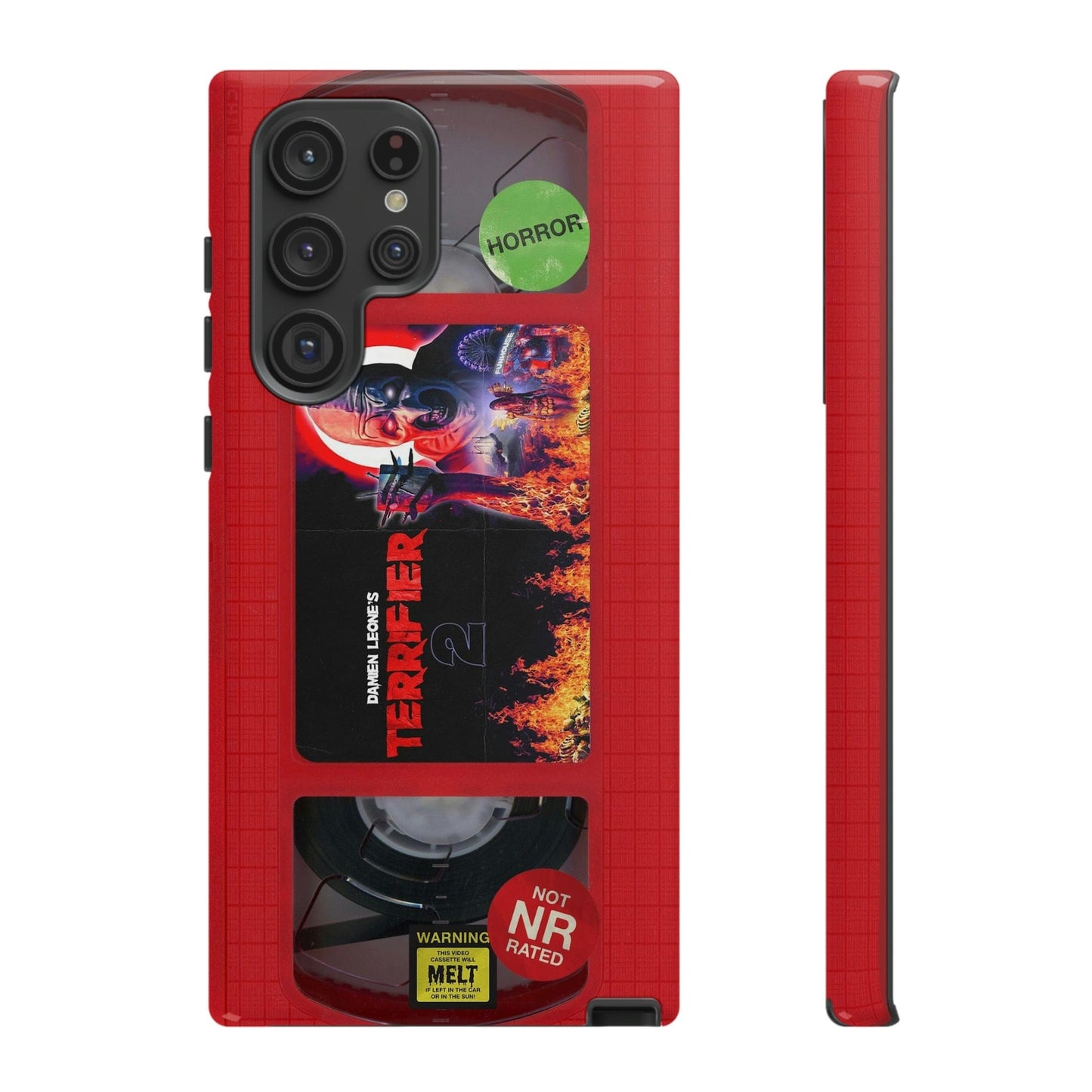 Art 2 Red Edition Impact Resistant VHS Phone Case