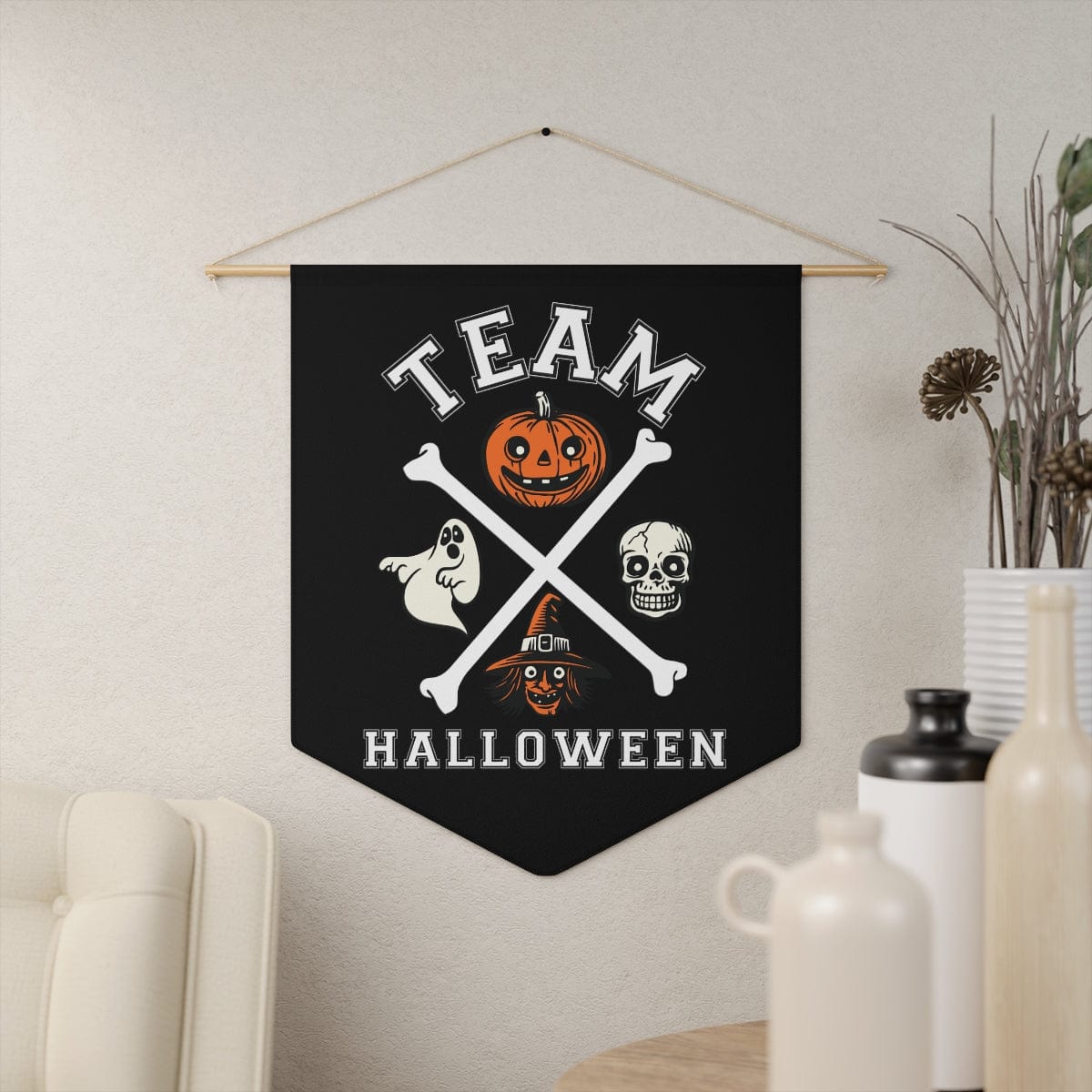 Team Halloween Pennant