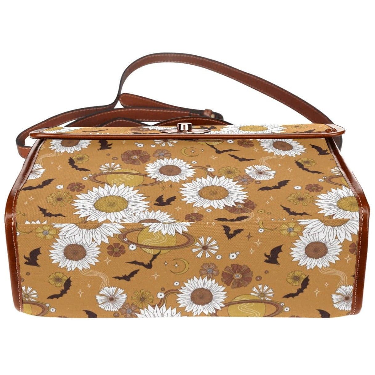 Bats and Sunflowers Canvas Bag