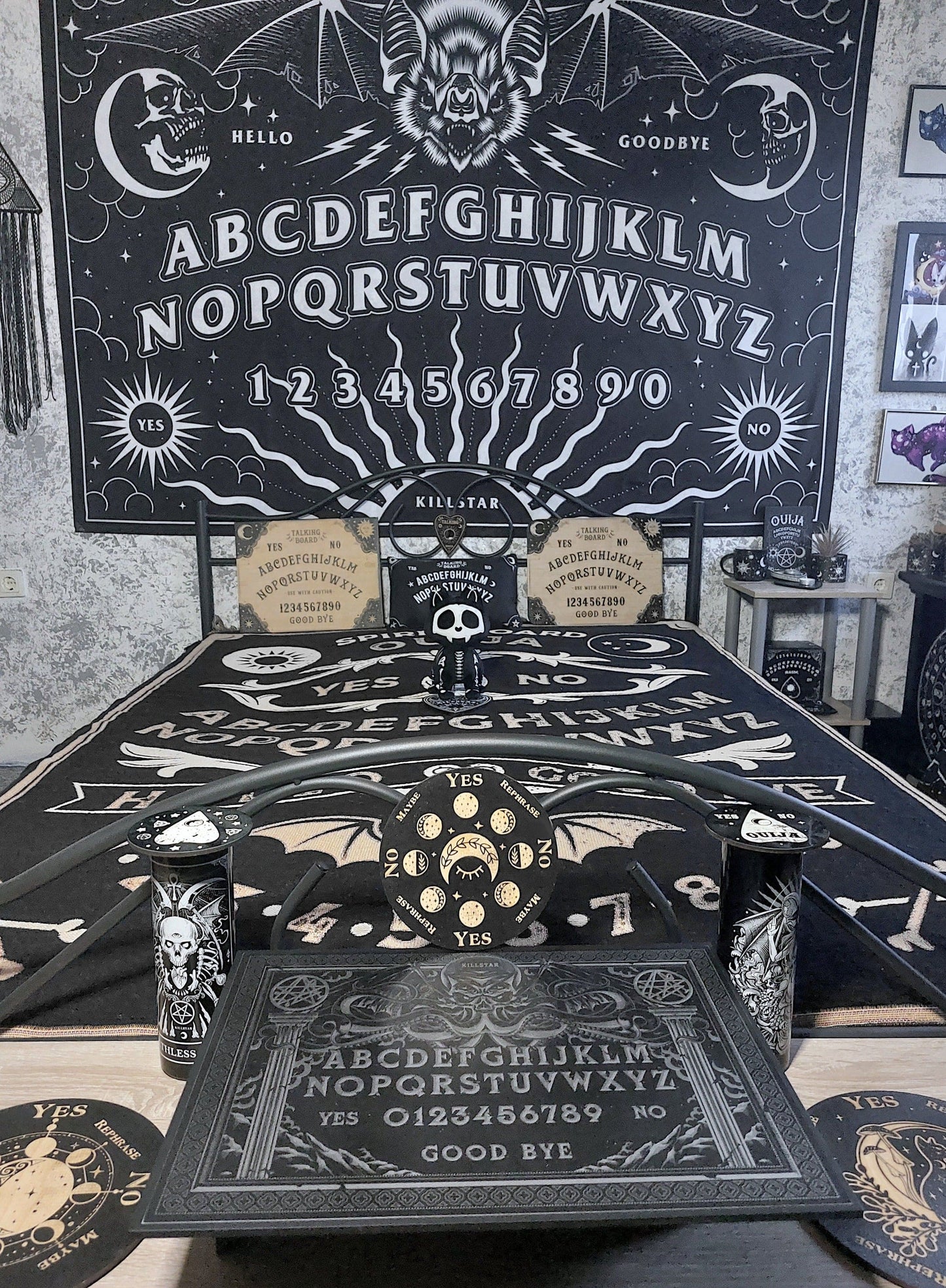 Ouija Board Woven Blanket