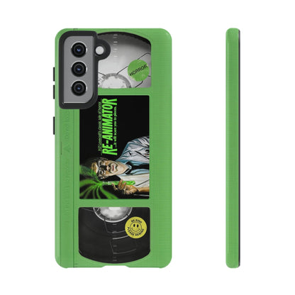 Reanimator Limited Edition Green Impact Resistant VHS Phone Case