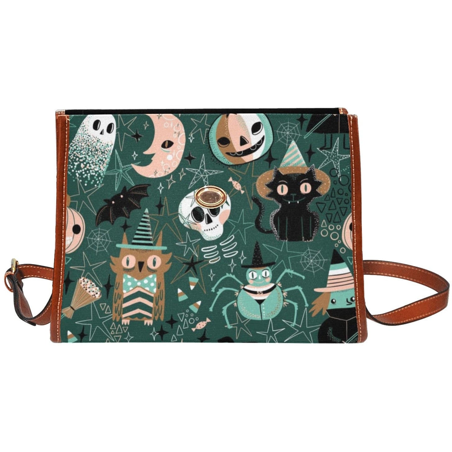 Spoopy Halloween Waterproof Canvas Bag