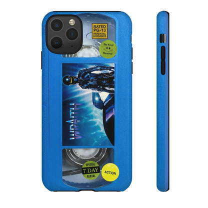 The Wraith Blue Edition Impact Resistant VHS Phone Case