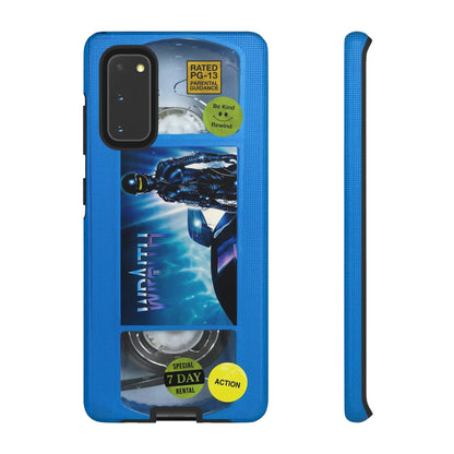 The Wraith Blue Edition Impact Resistant VHS Phone Case