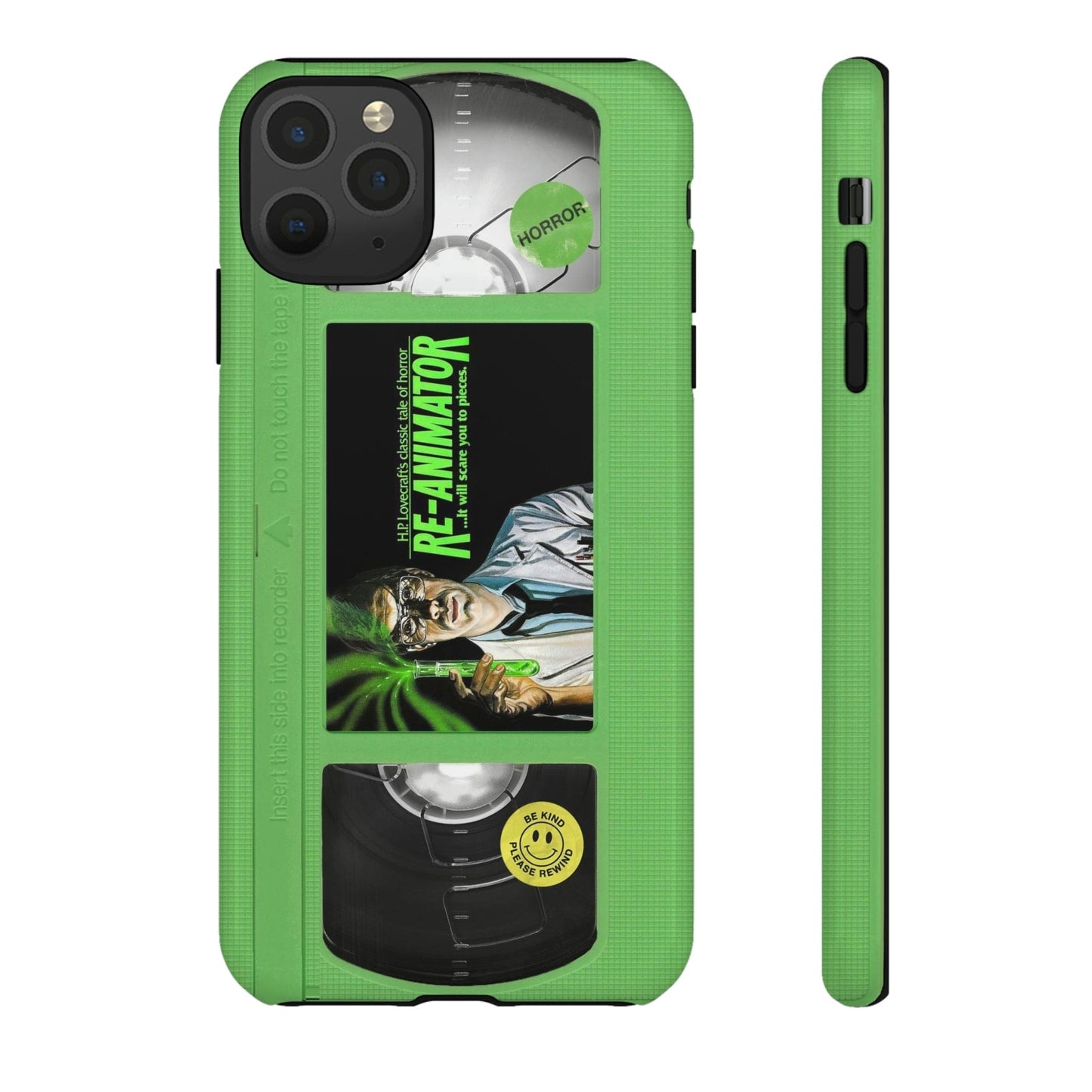 Reanimator Limited Edition Green Impact Resistant VHS Phone Case