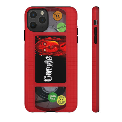Carrie Red Edition Impact Resistant VHS Phone Case
