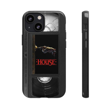 House Impact Resistant VHS Phone Cases