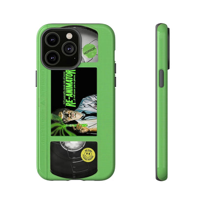 Reanimator Limited Edition Green Impact Resistant VHS Phone Case