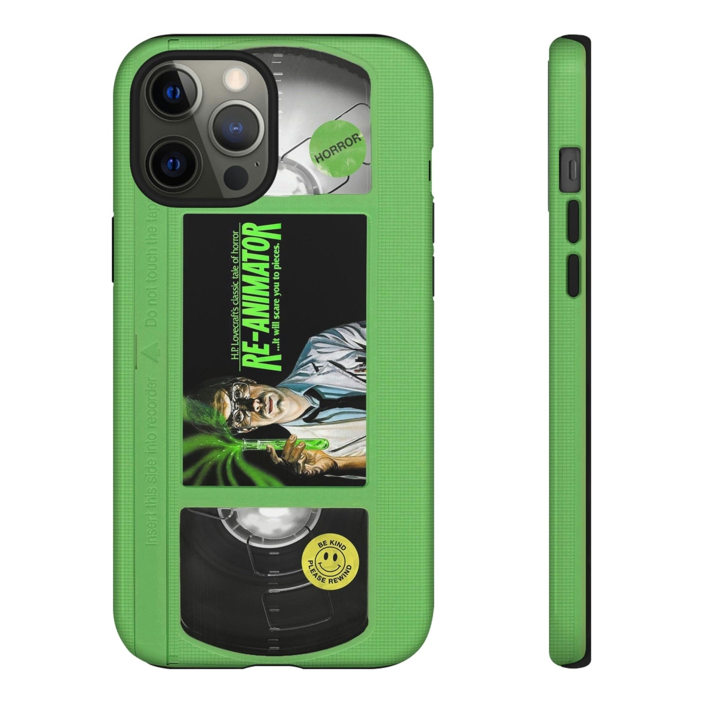 Reanimator Limited Edition Green Impact Resistant VHS Phone Case