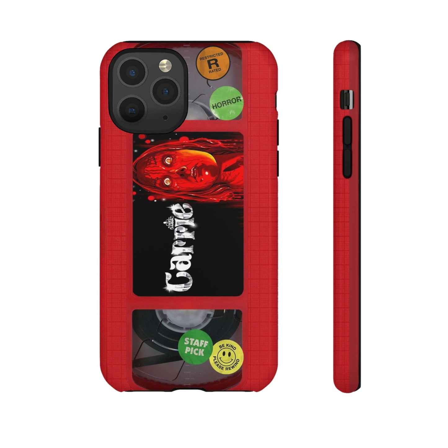 Carrie Red Edition Impact Resistant VHS Phone Case