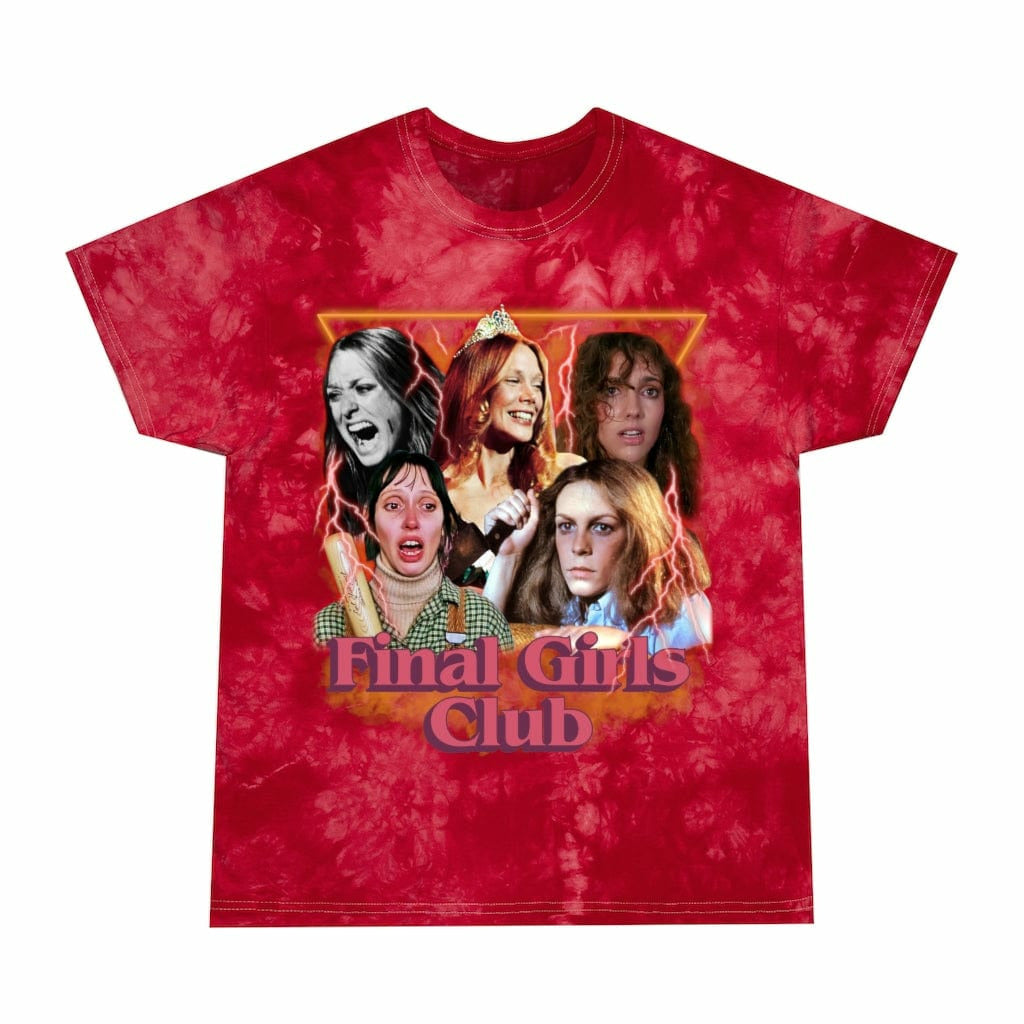 Final Girls Club Red Tie Dye Tee