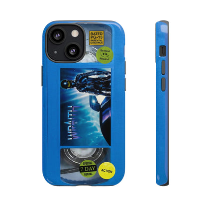 The Wraith Blue Edition Impact Resistant VHS Phone Case