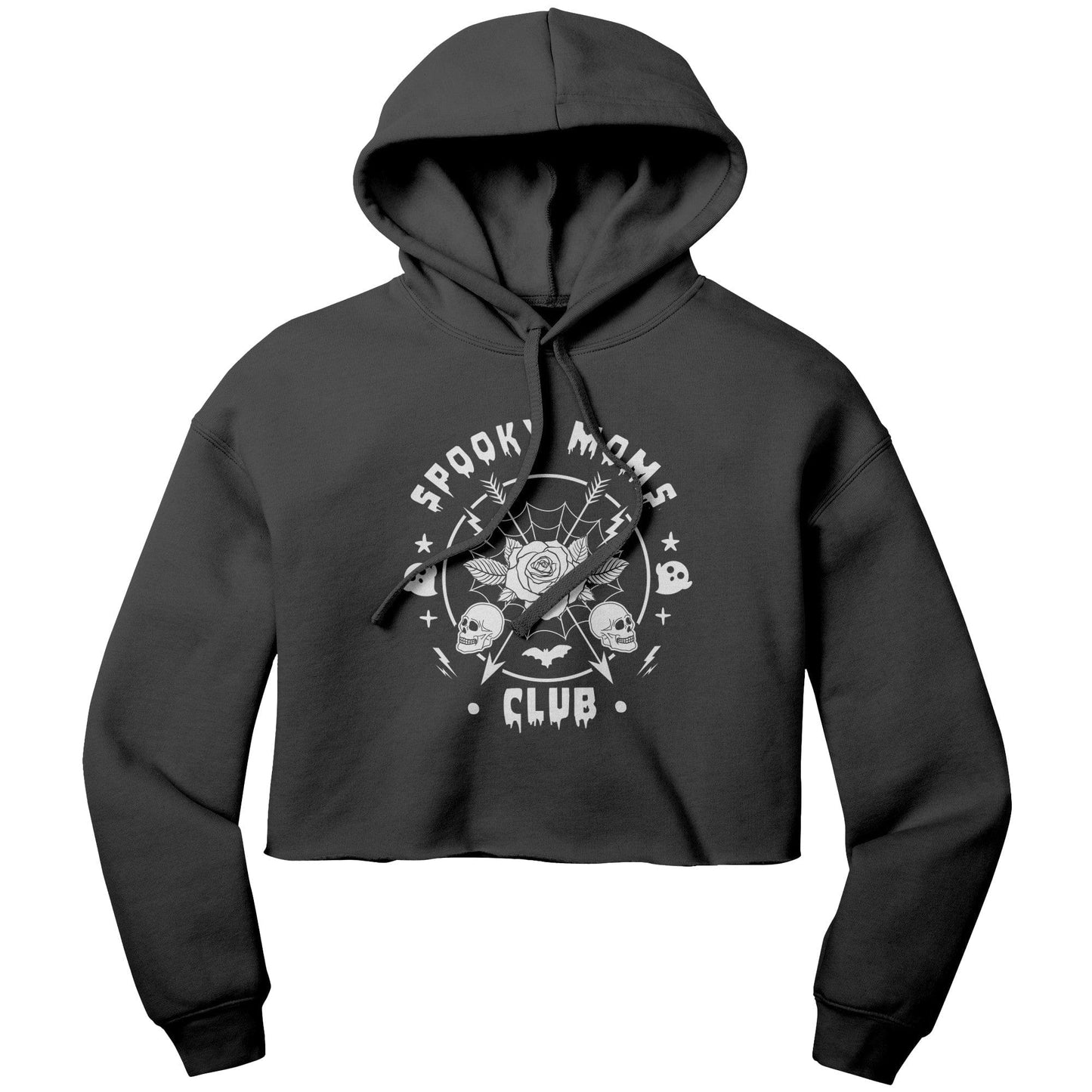 Spooky Moms Club Cropped Hoodie