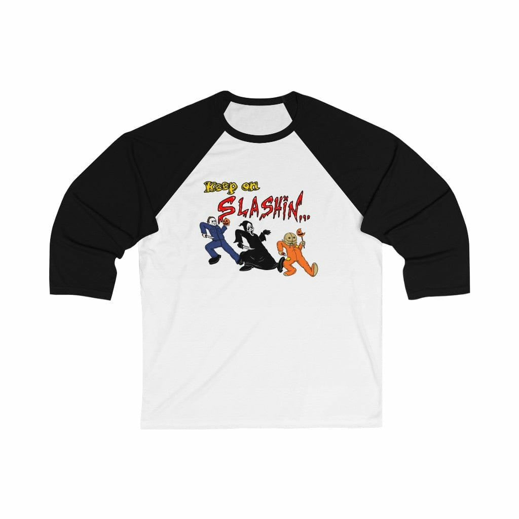 Keep on Slashin' Unisex 3\4 Sleeve Baseball Tee