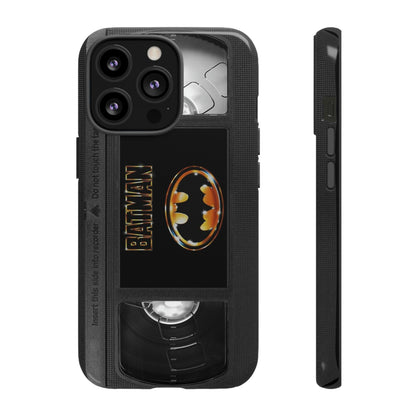 Bat man Impact Resistant VHS Phone Case