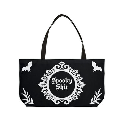 Spooky Shit  Victorian Weekender Tote Bag