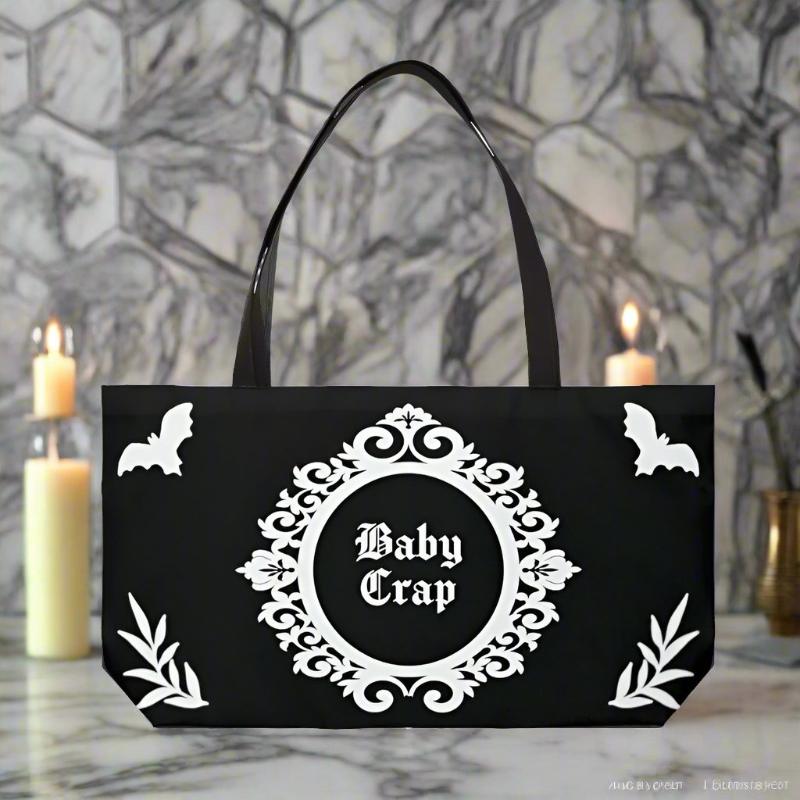 Minimalist Baby Crap Tote Bag