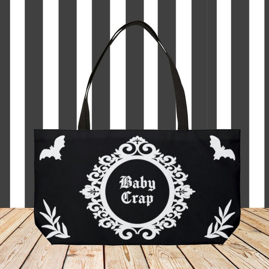 Minimalist Baby Crap Tote Bag