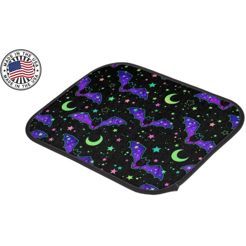 Colorful Bats Car Mat