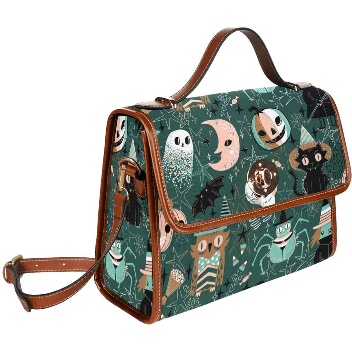 Spoopy Halloween Waterproof Canvas Bag