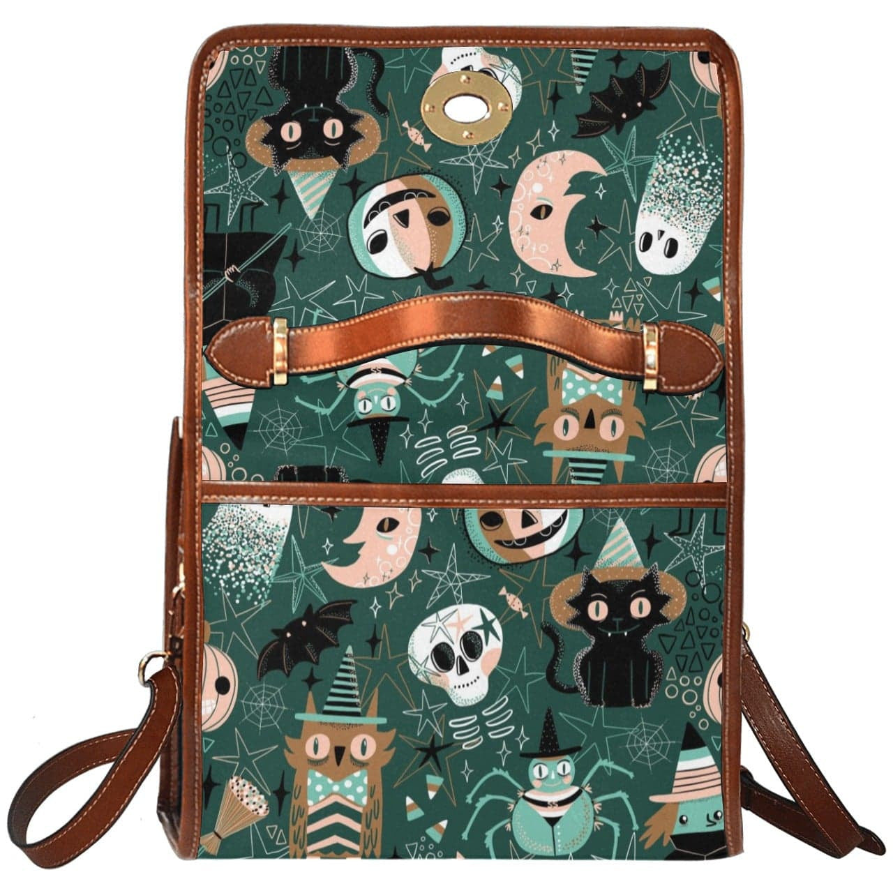 Spoopy Halloween Waterproof Canvas Bag