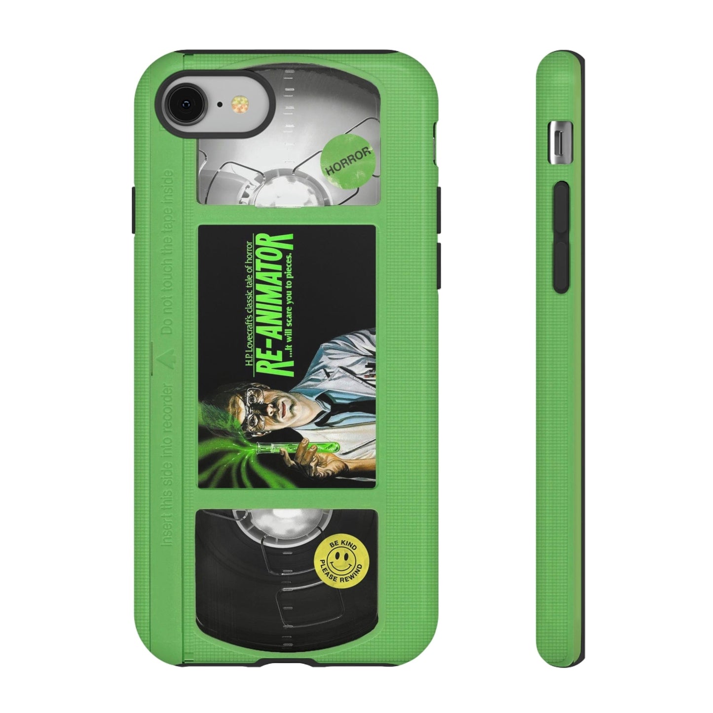 Reanimator Limited Edition Green Impact Resistant VHS Phone Case