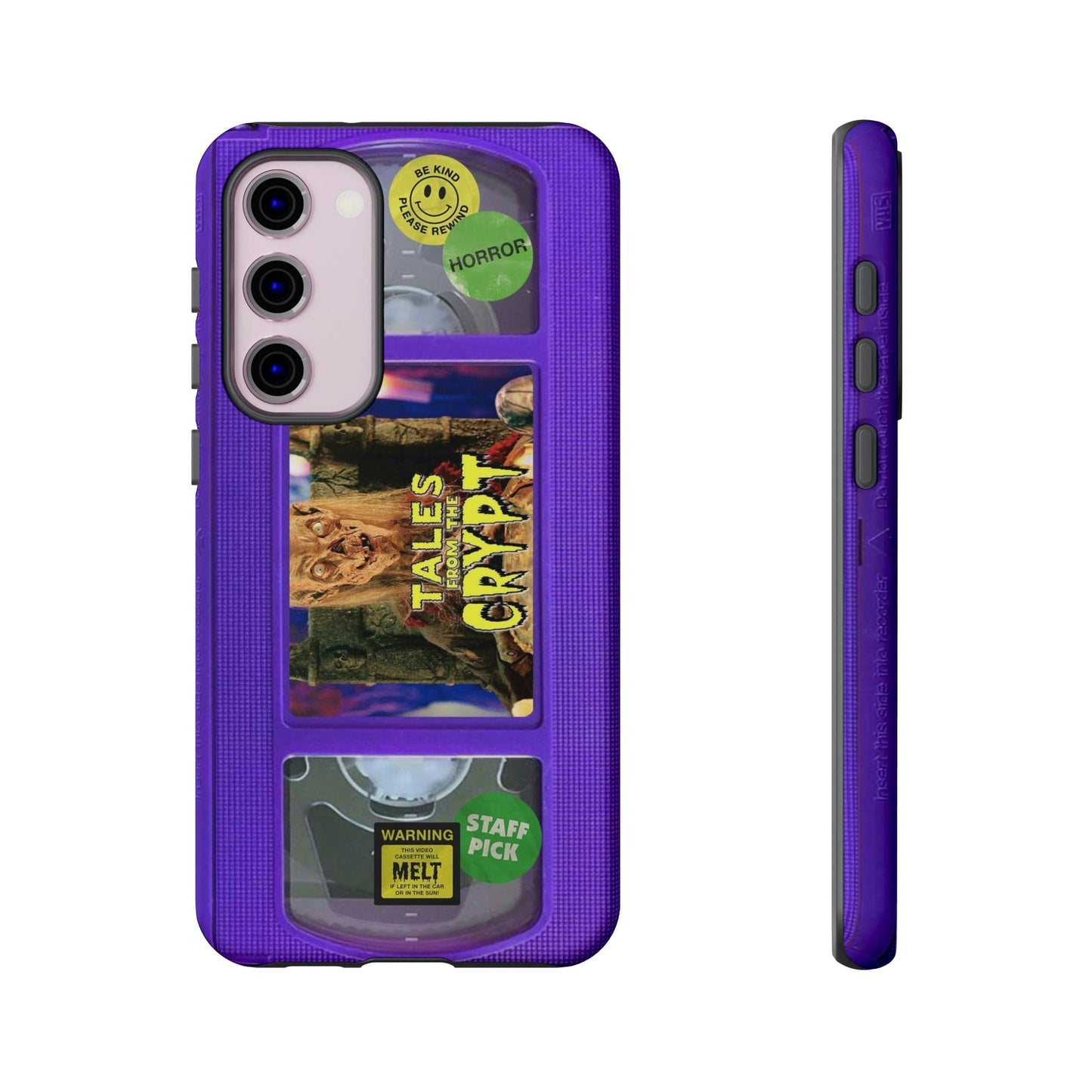 Tales Purple Edition Impact Resistant VHS Phone Case