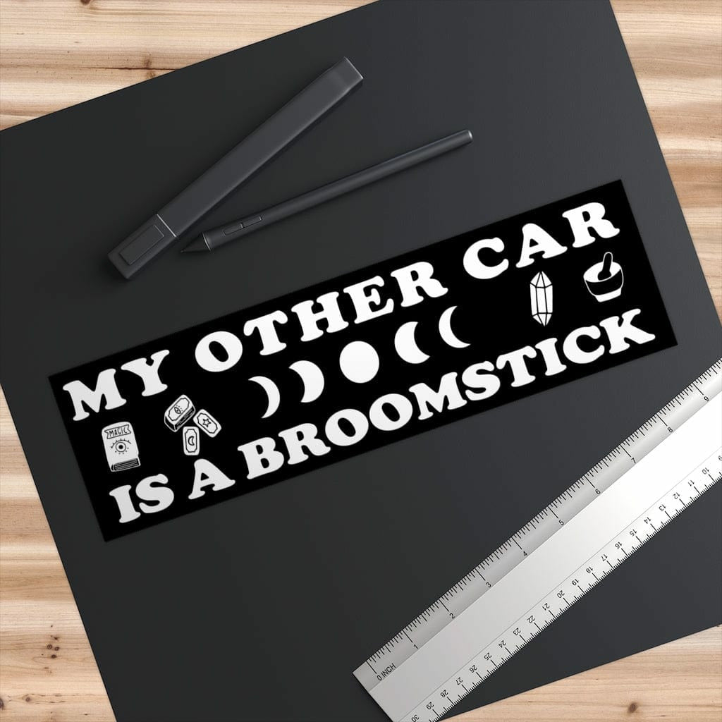 My Other Car is a Broomstick Bumper Sticker