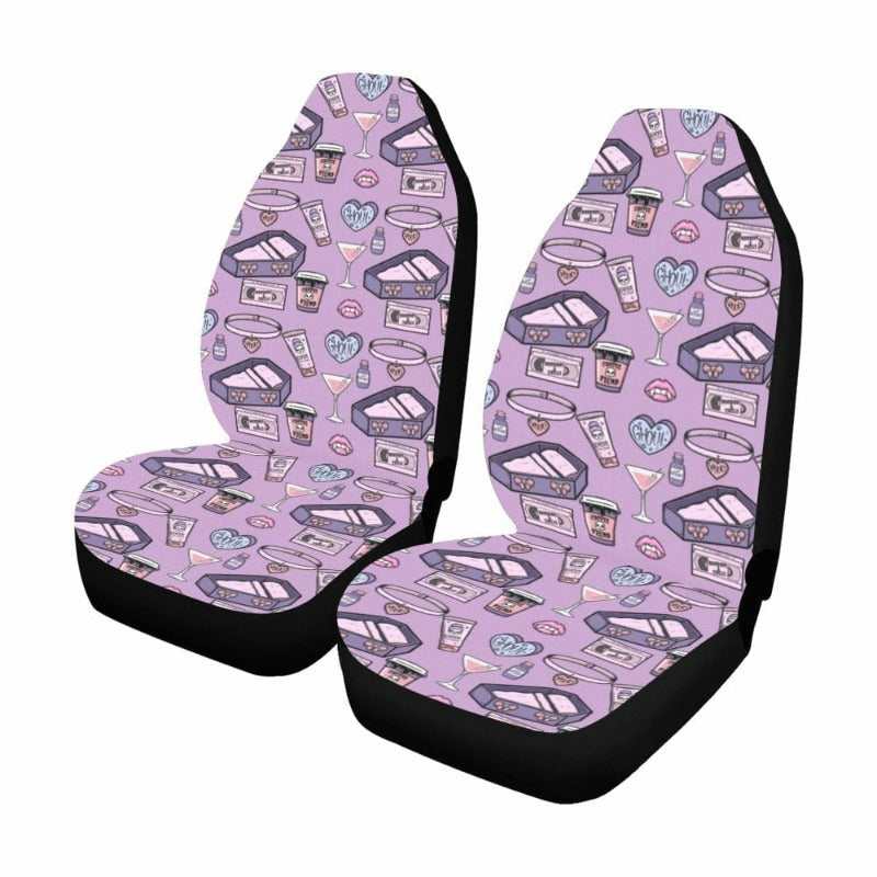 Spooky Girl Car Seat Covers (Set of 2)