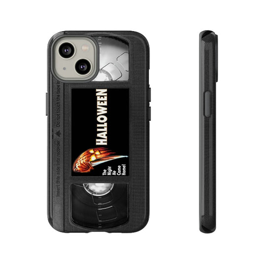 Halloween VHS Impact Resistant Phone Case