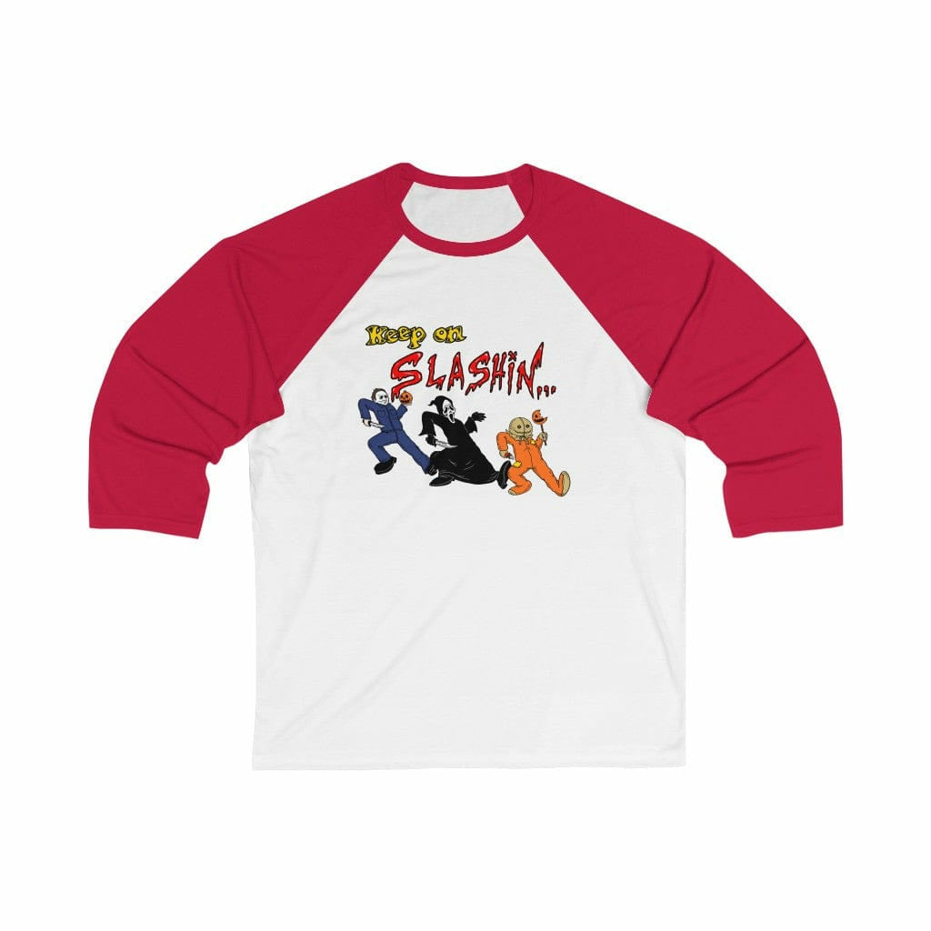 Keep on Slashin' Unisex 3\4 Sleeve Baseball Tee