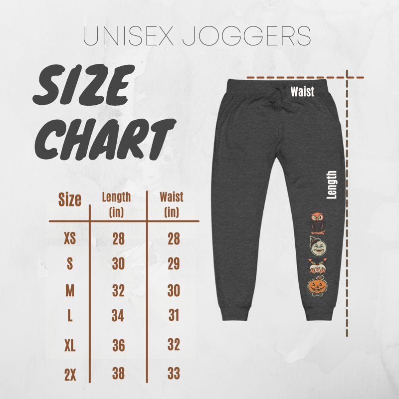 Classic Halloween Unisex Fleece Joggers