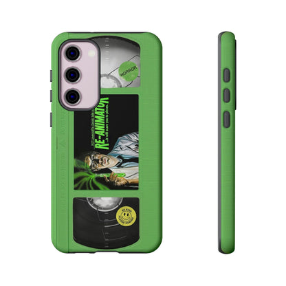 Reanimator Limited Edition Green Impact Resistant VHS Phone Case