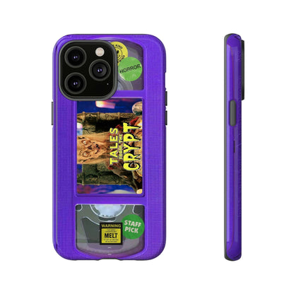 Tales Purple Edition Impact Resistant VHS Phone Case