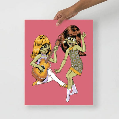 Zombie Beat Girls Poster