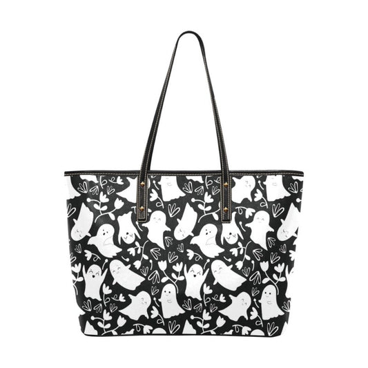 Ghosts and Vines Vegan Leather Tote Bag