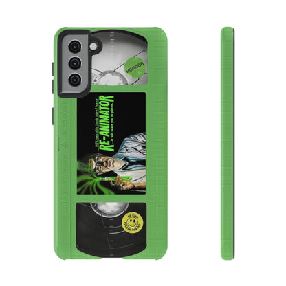 Reanimator Limited Edition Green Impact Resistant VHS Phone Case