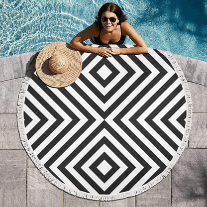 Striped Shawl Towel