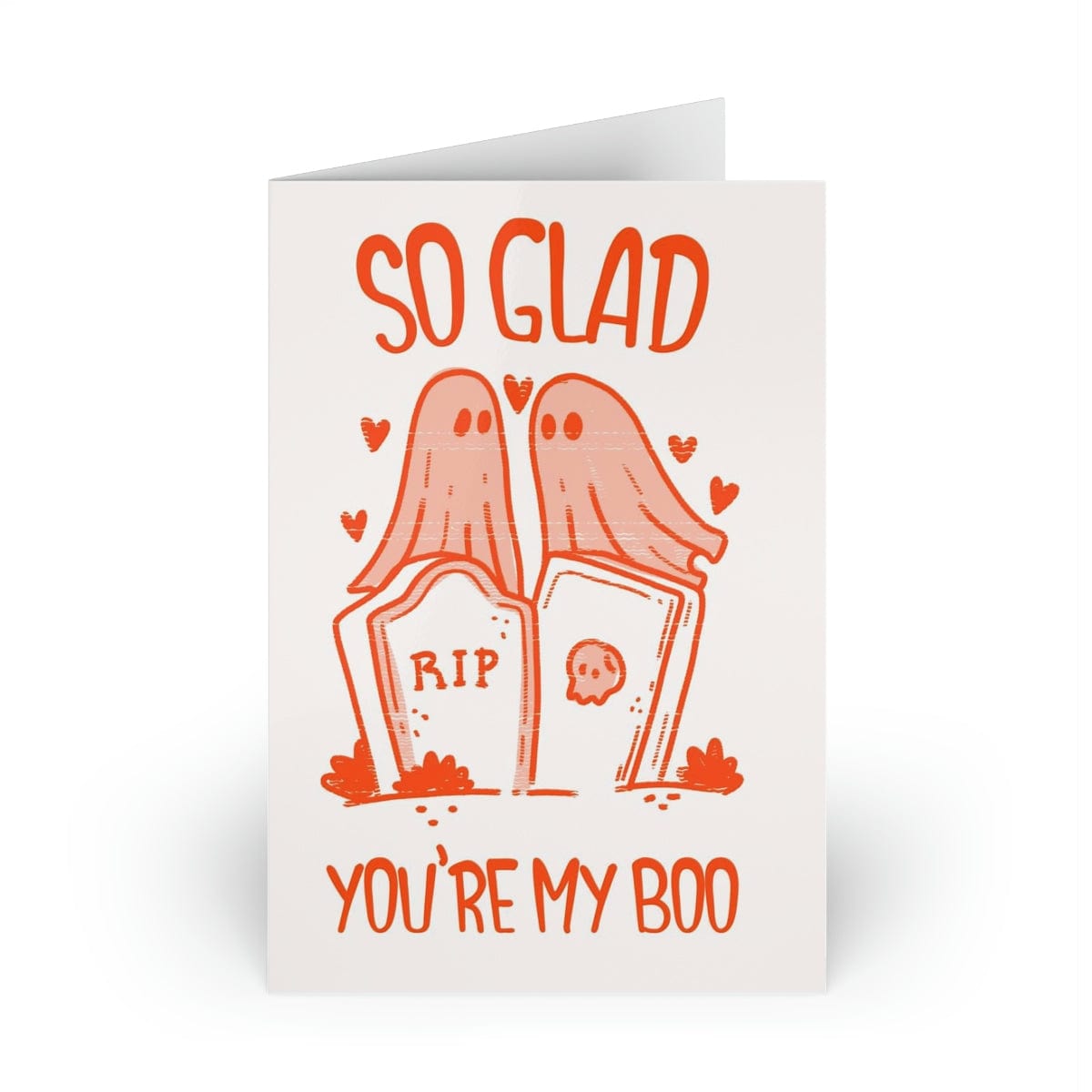 So Glad You're My Boo Paper Card