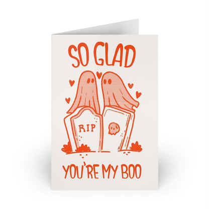 So Glad You're My Boo Paper Card